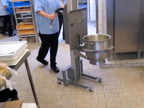 carucior cu masa ridicatoare Edmolift